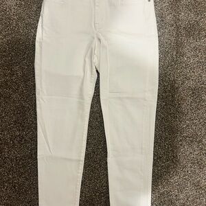 Ralph Lauren White Straight Leg Jeans